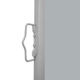 Retractable Side Awning 160x600 cm Grey 42180