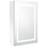 LED Bathroom Mirror Cabinet Shining White 50x13x70 cm 326494