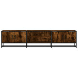 TV Cabinet Smoked Oak 180x35x41 cm Engineered Wood 3300777