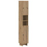 Bathroom Cabinet with Open Shelf EDE Artisan Oak 895944