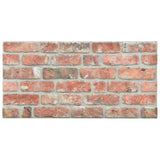 3D Wall Panels with Red Brick Design 10 pcs EPS 147195