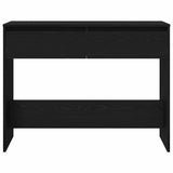 Console Table Black Oak 100 x 35 x 76.5 cm Engineered Wood 862708