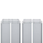 Retractable Side Awning Anthracite 100x1000 cm 48474