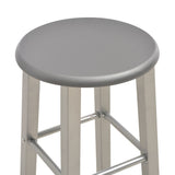 Bar Stools 2 pcs Anthracite MDF 284387