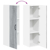 Wall Cabinet LUCCA Grey Sonoma 30 x 31 x 100 cm Engineered Wood 885111