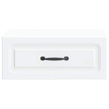 Wall-Mounted Bedside Cabinet 2 pcs White 49 x 34.5 x 20 cm 899296
