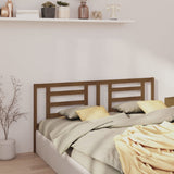 Bed Headboard Honey Brown 156x4x100 cm Solid Pine Wood 818828
