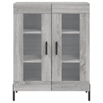 Highboard Grey Sonoma 69.5x34x180 cm Engineered Wood 3189331