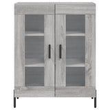 Sideboard Grey Sonoma 69.5x34x90 cm Engineered Wood 827802
