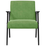 Armchair Light Green 59 x 75 x 78 cm Velvet 42017682