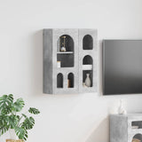 Hanging Cabinet Concrete Grey 59 x 20 x 71.5 cm Engineered Wood 891357