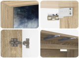 Wall-mounted TV Cabinet RAALTE 102 x 33 x 40 cm Sonoma Oak 8007155