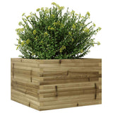 Garden Planter 70x70x46 cm Impregnated Wood Pine 3282418