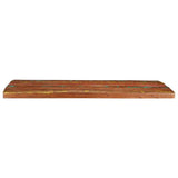 Table Top 100x80x2.5 cm Rectangular Solid Wood Reclaimed 371081