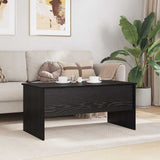 Coffee Table Black Oak 102 x 50.5 x 46.5 cm Engineered Wood 880718