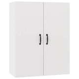 Hanging Cabinet White 69,5x34x90 cm Engineered Wood 812267