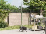 Tent Wood Stove with Chimney and Foldable Legs Black Steel 4005748