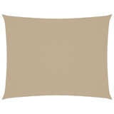 Sunshade Sail Oxford Fabric Rectangular 4x5 m Beige 135161