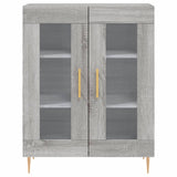 Highboard Grey Sonoma 69.5x34x180 cm Engineered Wood 3198271