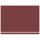 Manual Retractable Awning Burgundy 450x300 cm 3215224