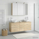 Bathroom Furniture Set 4 pcs Sonoma Oak 3406697