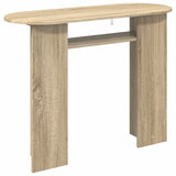 Console Table Sonoma Oak 100 x 39.5 x 75 cm Engineered Wood 8001160