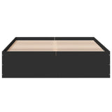 Bed Frame without Mattress Black 140x190 cm 3281029