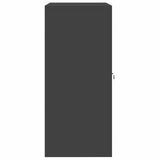 Storage Cabinet Black 80 x 40 x 90 cm Steel 891682