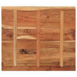 Table Top 110x80x3.8 cm Rectangular Solid Wood Acacia 371006