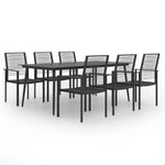 ZNTS 7 Piece Garden Dining Set 3060259