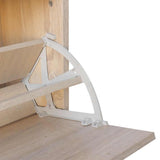 243049 Shoe Storage Bench Oak 80x24x45 cm