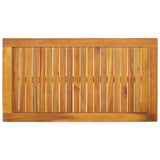 Garden Set with Cushion Solid Wood Acacia 366382