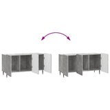 TV Cabinet Concrete Grey 99 x 34.5 x 52 cm Engineered Wood 894488