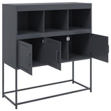 Sideboard Anthracite 100.5x39x107 cm Steel 846592