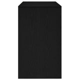 Sideboard Black Oak 120 x 41 x 75 cm Engineered Wood 3333915
