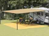 Tent Carpet 400x500 cm Beige 310772