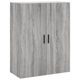 Highboard Grey Sonoma 69.5x34x180 cm Engineered Wood 3195865