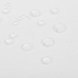 5 Tablecloths White 220 x 130 cm 130804