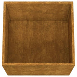 Planters 2 pcs 49x47x46 cm Corten Steel 821552