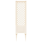 Trellis with Spike White 43 x 6 x 165 cm PP 42041740