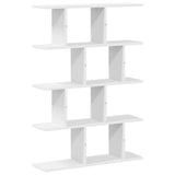 Wall Cube Shelf 12 Compartments White Engineered Wood 860013
