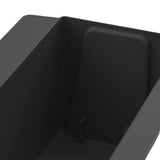 Flower Boxes for Euro Pallets 24 pcs Black 36 x 13.5 x 9.5 cm 42037211
