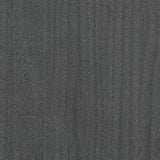 3104020 Bed Frame without Mattress Grey Solid Wood 200x200 cm