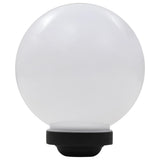 Outdoor Solar Lamps 3 pcs LED Spherical 20 cm RGB 44458