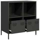 Sideboard Black 68x39x73.5 cm Cold-rolled Steel 851358