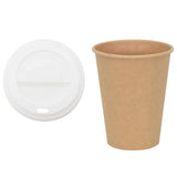 Paper Coffee Cups with Lids 1000 pcs 12oz 300ml 3325221
