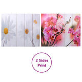 Folding Room Divider 200x170 cm Flower 240479