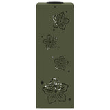Solar LED Pathway Light 2 pcs Olive Green Cold Rolled Steel 879740