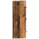 Wall Cabinet Old Wood 35 x 37 x 102 cm Engineered Wood 882907