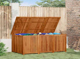 Garden Storage Box 150x80x75 cm Solid Wood Acacia 319707